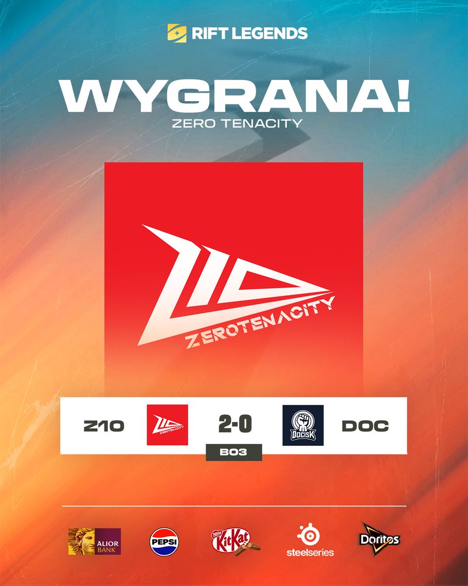 Wynik 2-0 nie oddaje ogromu emocji, które wzbudziła ta seria! 🔥

GG <a href="/Z10esports/">Z10 Esports</a> &amp; <a href="/DOCISK_/">DOCISK</a> 💪