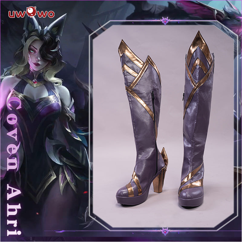 RubyKitsuneFox's tweet image. An item on my Throne wishlist just got fully funded: Uwowo Game League of Legends Coven Ahri Cosplay Shoes - 42 by Uwowo Cosplay. Thank you! throne.com/kitsunefoxgami… #Wishlist #Throne