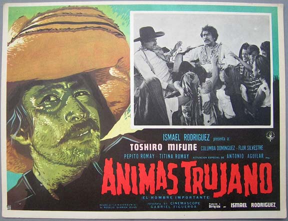 RetroGeekArt's tweet image. Animas Trujano (1961), Ismael Rodriguez (Dir). Toshiro Mifune, el legendario Samurai, interpretando a un indígena oaxaqueño. Joya del Cine / Toshiro Mifune, the legendary Samurai, playing an indigenous Oaxacan. Jewel of Cinema. #RetroMovie #RetroGeek