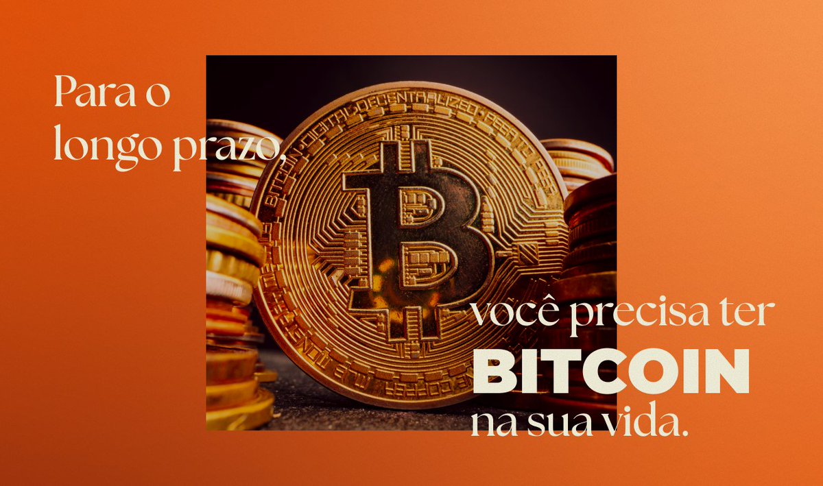 Para quem já entendeu o jogo, o papo é estratégico: #AcumularBitcoin. Não  estamos falando do preço de hoje, mas do poder inegável que cada satoshi  representa para o futuro. Enquanto muitos buscam