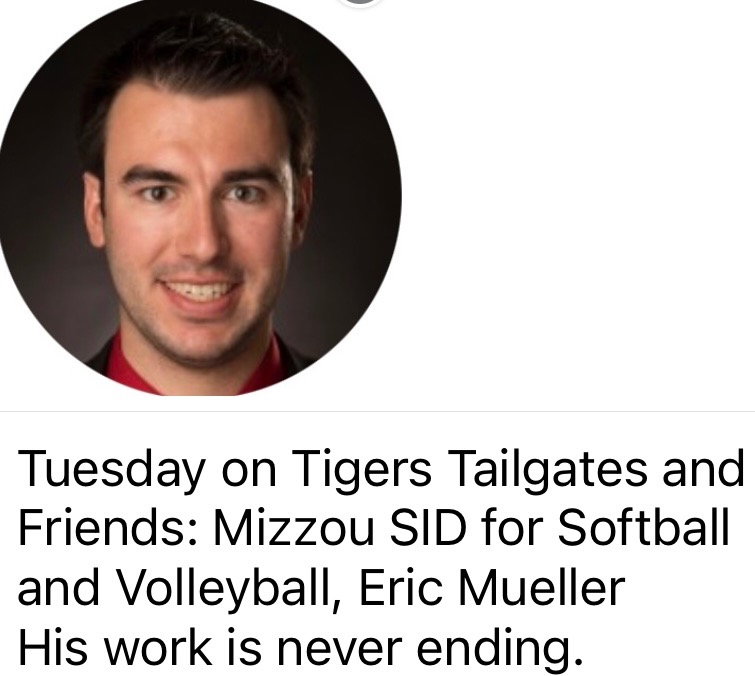 New podcast up now!
Tigers Softball &amp; Volleyball's Eric Mueller's work is never done. Take a peek behind the SID curtain!