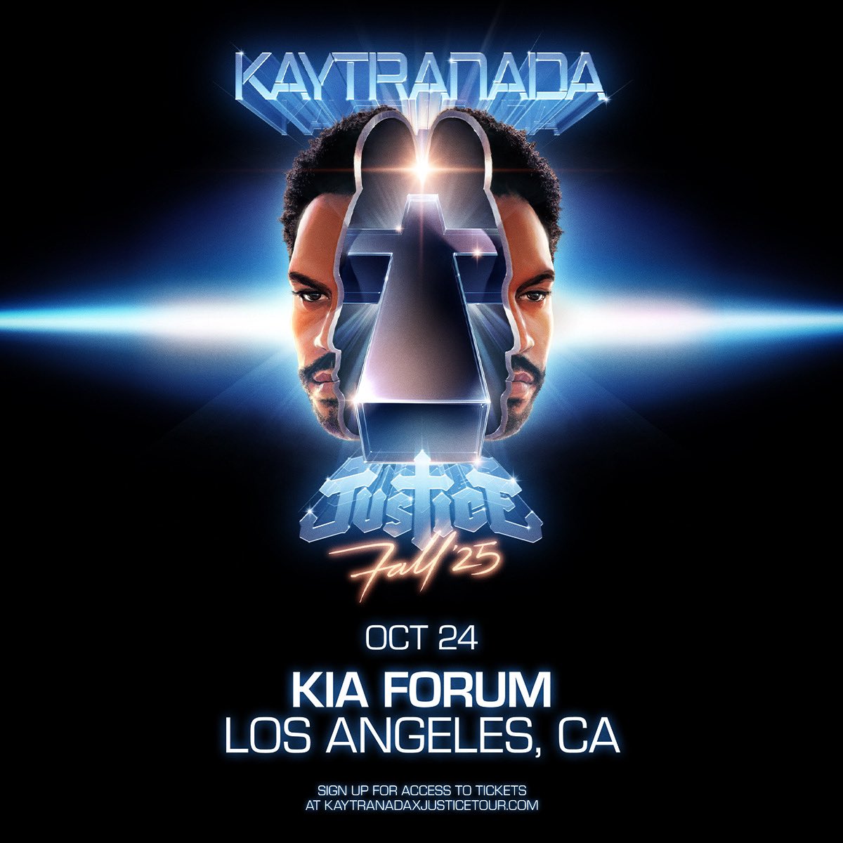 🚨 KAYTRANADA x JUSTICE 🚨 You already know it’s about to be electrifying. ⚡🔥 Register now for exclusive presale access → kaytranadaxjusticetour.com 🎟️
 #KAYTRANADAxJUSTICE #Presale