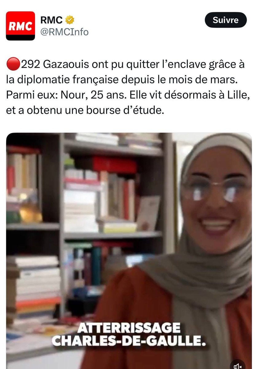 labar0nn3_'s tweet image. Nour a pu quitter Gaza pour s'installer en France. Je vous demande de réserver un accueil chaleureux à Nour, une belle personne, qui va enrichir notre pays comme personne.
