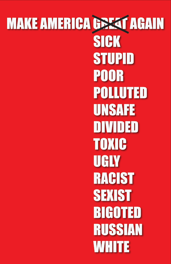 45bestwords's tweet image. Make America Great Again is another Trump #BIGLIE 

America is Worse off in every way under Trump.
Like Everything with Trump, MAGA is another Scam, a Fraud, Hollow and total Bullsh*t.

#TrumpLiesAboutEverything