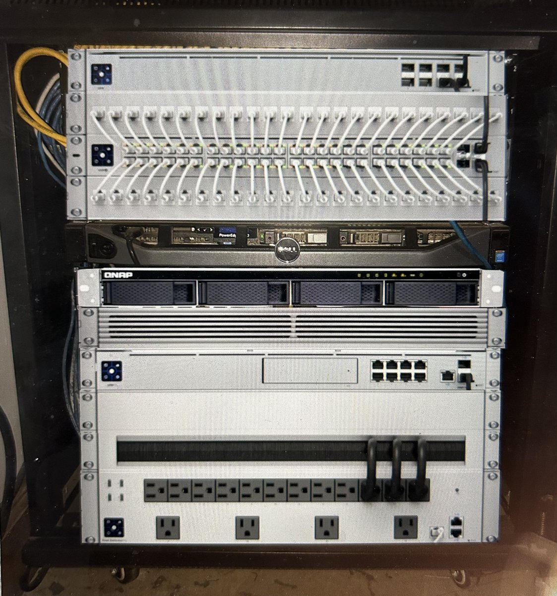 I first heard of <a href="/Ubiquiti/">Ubiquiti Inc</a> in 2021 when I asked a local tech company what WiFi units I should get for a small business. I made my first purchase for East West Drilling in November. In July of 23, I began the switch to Unifi Network. The picture below is a mockup of my first rack.