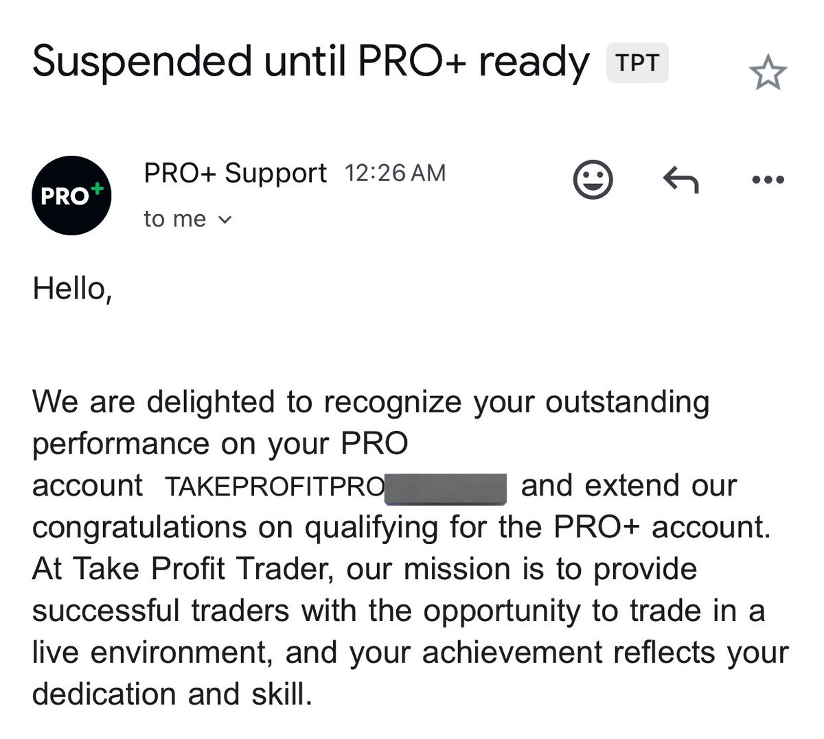 Received $11k payout today and moved to TPT Live account.

#FuturesTrading #NQ_F #ES_F #SPX #SPY $GC #GC_F #DayTrading <a href="/Tradeify/">Tradeify</a> <a href="/TakeProfitLLC/">TakeProfitTrader</a>
