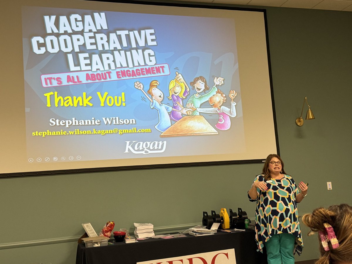 Enjoyed repeating two great days of Kagan training led by Stephanie Wilson with <a href="/KEDC1/">KEDC</a>!  

Attended the training with <a href="/KEDCGrants/">KEDC Grants</a> last year - came for the review and learned something new each day to better engage my students in an active and supportive classroom!