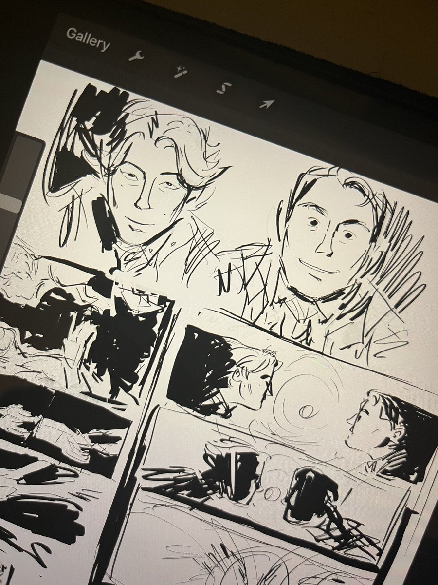cooking a small jayvik comic 🍳
#wip