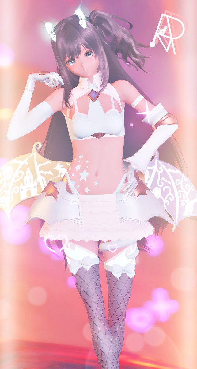 Rina_Pso's tweet image. おはようございます(*´-`)☀️
今日は小悪魔風でSs☺️✨😈
#PSO2NSG #PSO2NSG_SS 
#メンテの日なのでssを貼る