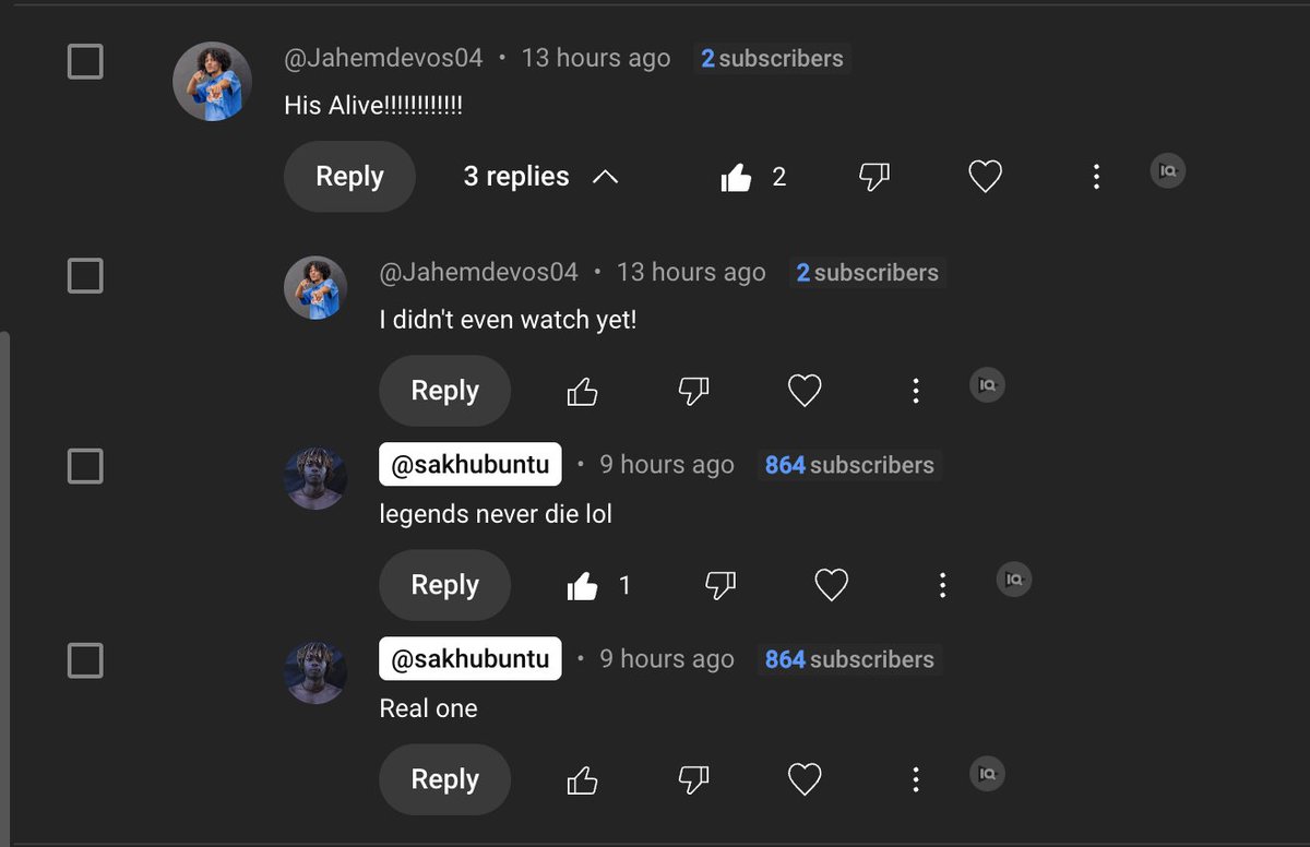 After 6 months of not uploading...

It's good to know I still have a community lol