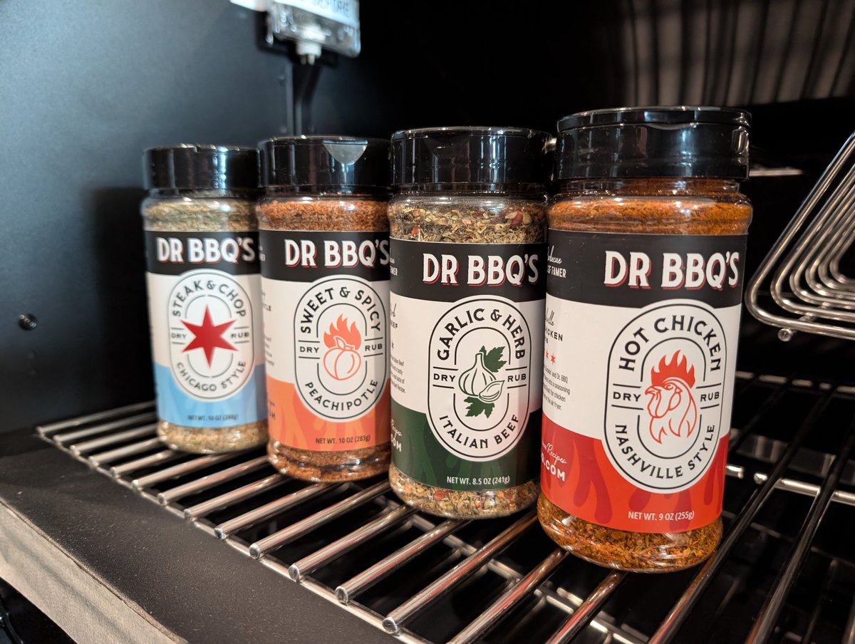 🔥 New Product Alert! 🔥
Dr. BBQ is in the house!

We’re fired up to introduce the world-famous Dr. BBQ line of seasonings! Ray “Dr. BBQ” Lampe is a national BBQ icon,  these seasonings will take you to the next level, stop in today.

#bbqseason #bbq #ShopLocal #shoplocally