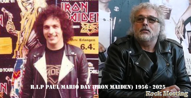 R.I.P. #PaulMarioDay, le chanteur originel d' #IRONMAIDEN est mort à l'âge de 69 ans : 👉👇 rockmeeting.com/news/16516-r-i…