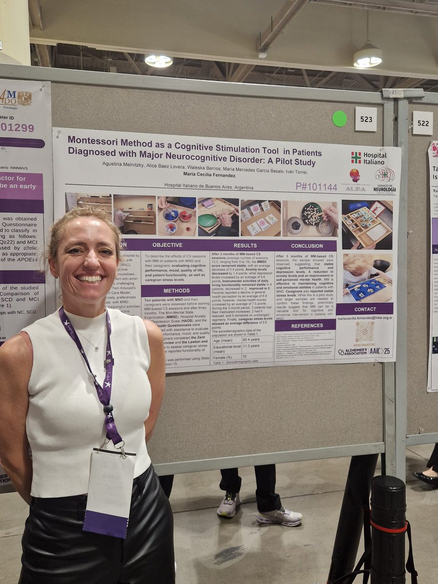 LBDPIA's tweet photo. Our amazing #LBDPIA Steering Committee member @mcecifer and the one and only Richard Camicioli had posters today too 🤩 watch out for the #Lewy powerhouses in the building everyone!!! #AAIC25 https://t.co/jgc6XZGmTF