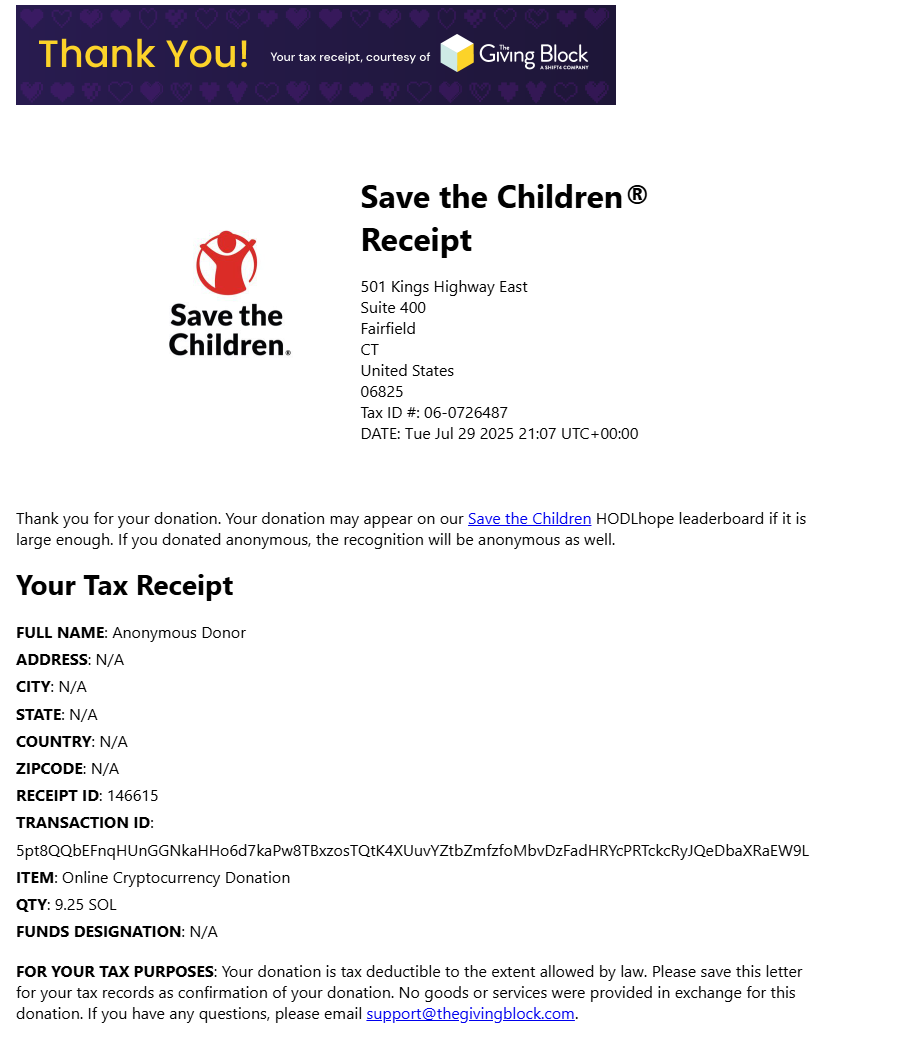 CharityCoin tweet media