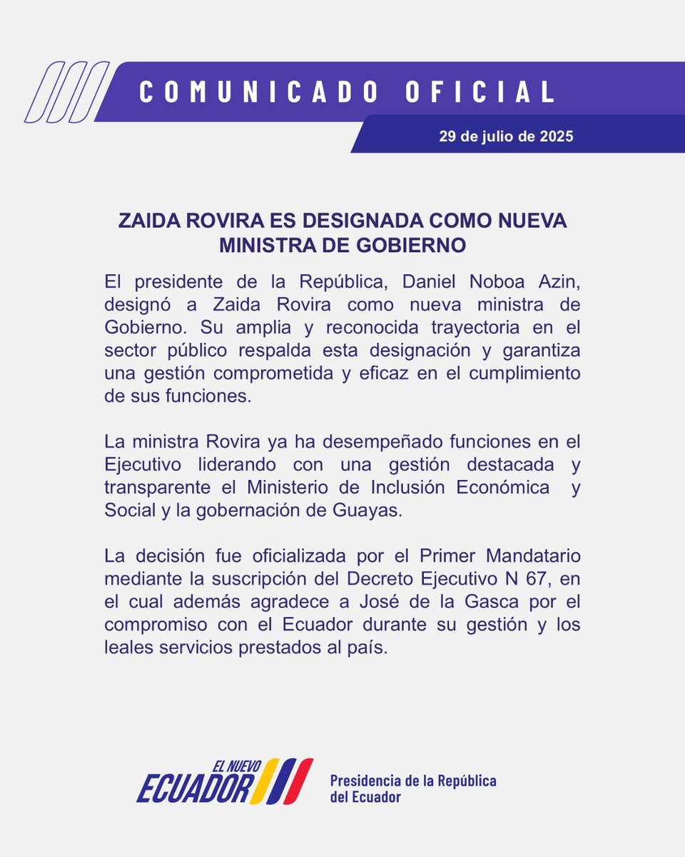 A la ciudadanía: