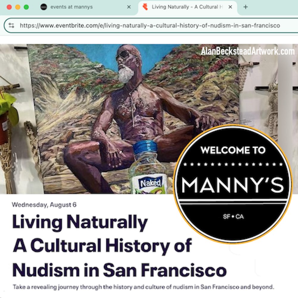 nudeactivism's tweet photo. @SLRNude MANNY’S Wed 6 Aug public symposium will be #ClothingOptional for All Attendees as well as featured guests George &amp; mARTy sharing personal trailblazing Nudism stories &amp; experiences &amp; advice &amp; intel which will change many folks’ views:
https://t.co/pVbPNh1rkD @WelcomeToMannys https://t.co/5R9kIUuX0T