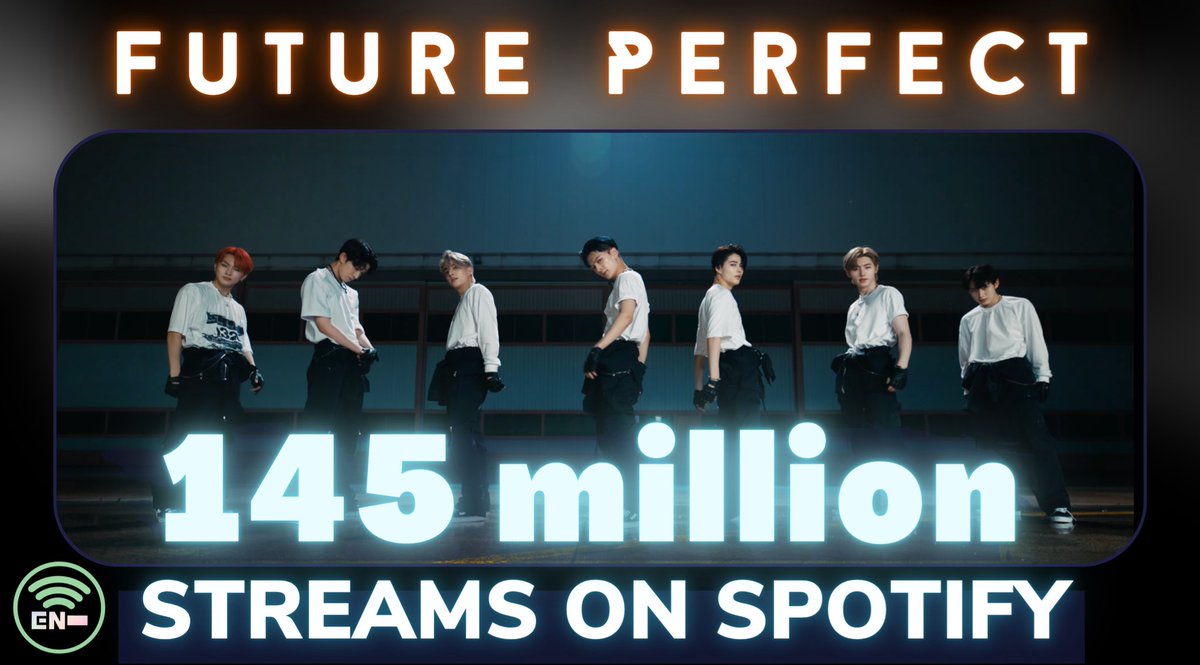EN_onSpotify's tweet image. #FuturePerfect has surpassed 145M streams on Spotify!!!🎉

This is @ENHYPEN's 8th song to reach this milestone!!

7/25: 68,621
7/26: 65,808
7/27: 66,424
7/28: 73,213⬆️

TOTAL: 145,002,267
@ENHYPEN_members #ENHYPEN