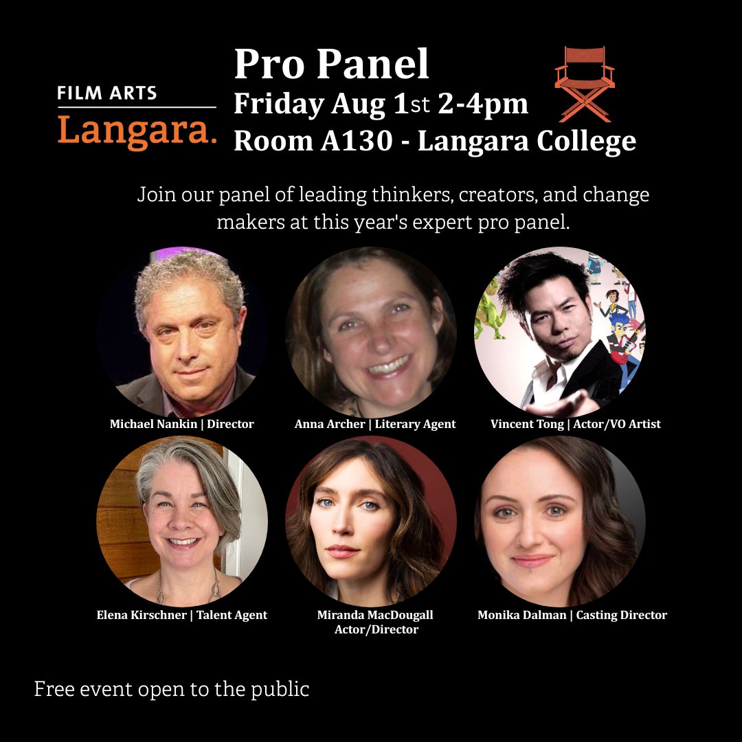 Join us for our upcoming Pro Panel  #LangaraFilmArts #film #HigherEducation #college RSVP facebook.com/share/14F7w6Q6…