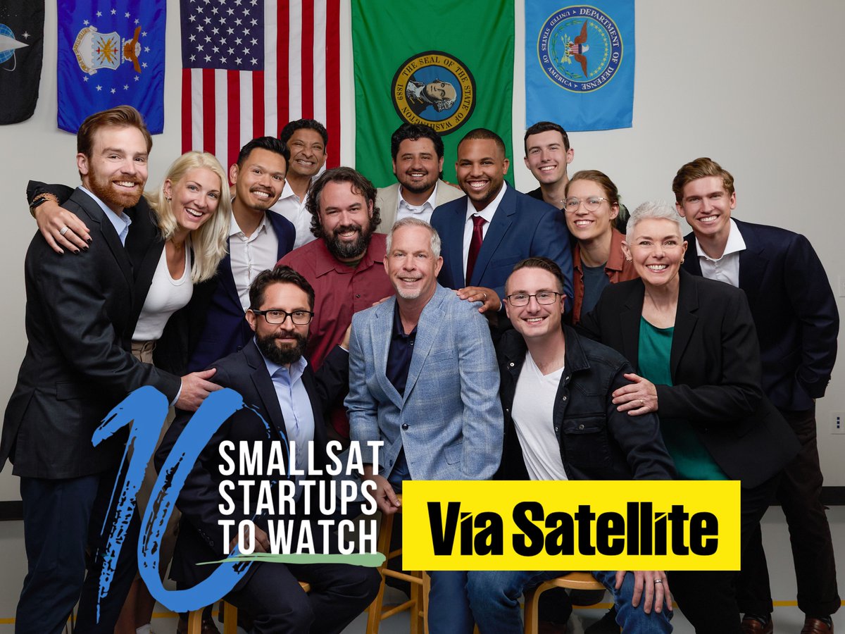 PortalSpaceSys's tweet image. Portal Space Systems is officially one of Via Satellite’s Top 10 Startups to Watch in 2025!!!

Huge thanks to our incredible team and to Via Satellite for the recognition for helping tell our story.

We’re just getting started.

#PortalSpaceSystems #Supernova #SpaceMobility
