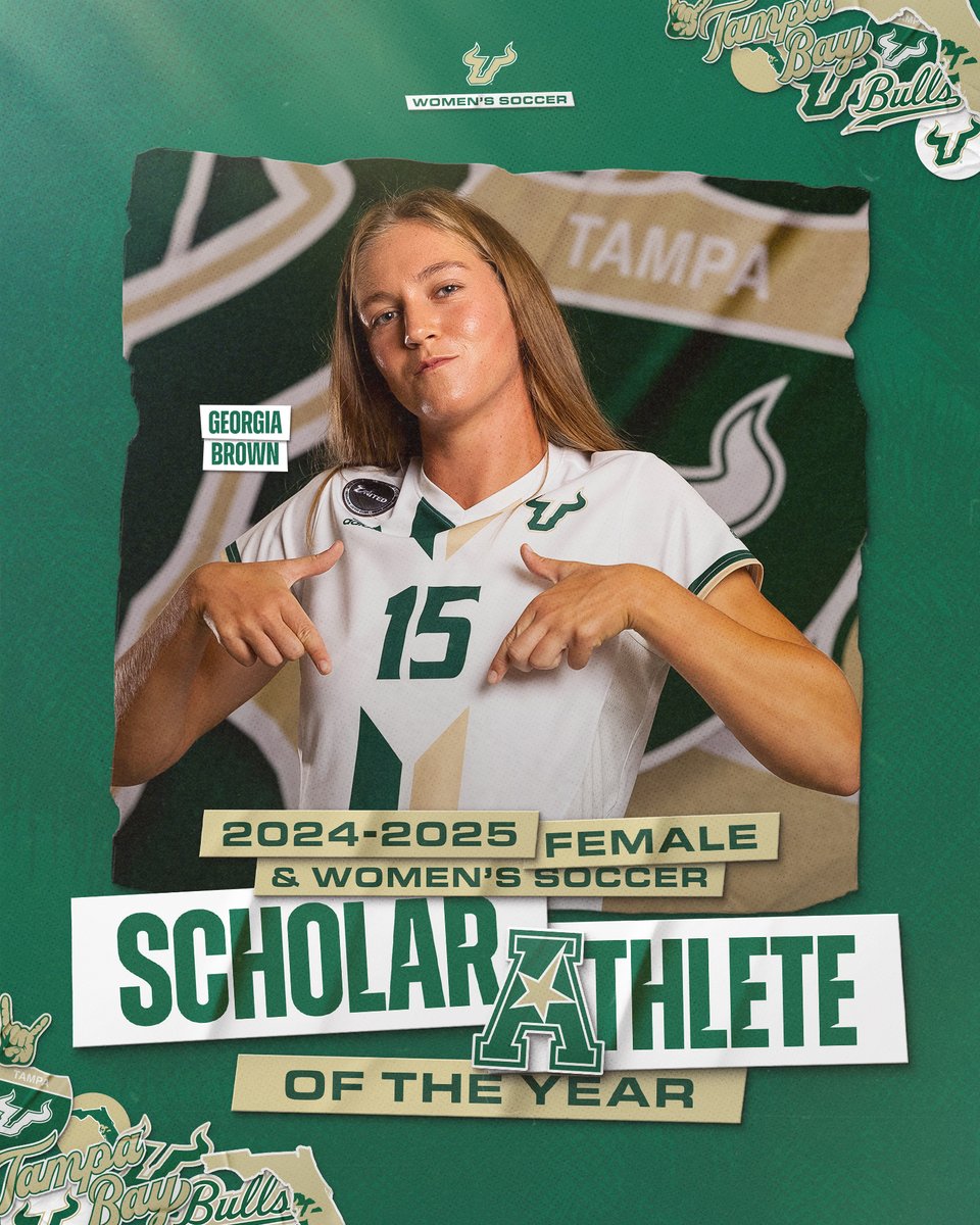 Introducing your 2024-25 American Conference Female Scholar-Athlete and Women's Soccer Scholar-Athlete of the Year!!

📰: gobulls.co/40FoDqZ