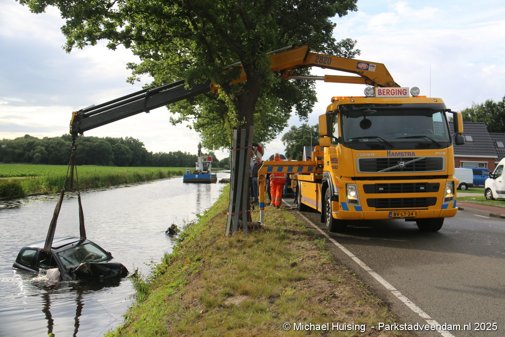 Auto te water in Wildervank