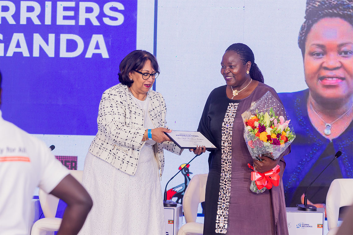 Minister Nankabirwa, Baroness Verma Lead Push for Inclusive Trade and Women’s Economic Empowerment at Breaking Barriers to Trade Uganda 2025
khronicledispatches.com/2025/07/29/min…   <a href="/NankabirwaRS/">Ruth Nankabirwa Ssentamu</a> <a href="/Baroness_Verma/">Sandy Verma</a>
#BreakingBarriersToTrade <a href="/dfcugroup/">dfcu Bank</a>