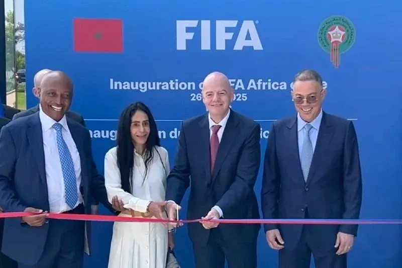 FIFA has just opened a new Africa office at Morocco's Mohammed VI Football Complex, aiming to boost football development across the continent!    thenewcrusadingguideonline.com/fifa-inaugurat…