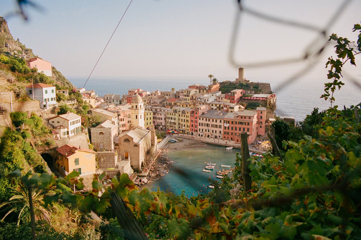 The Italian Coast on 35mm film