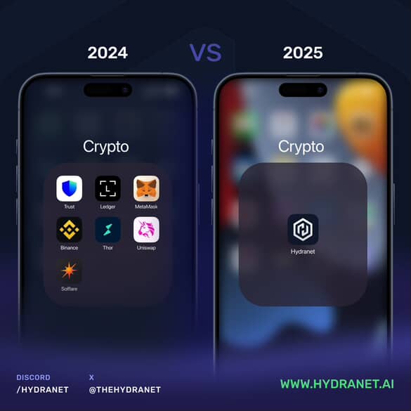 DarthVaderx0's tweet image. 🧵 What problem is Hydranet trying to solve?

This isn’t just about tech.
It’s a deeper question:
Why was crypto created in the first place?
Let’s dive in 👇
#DeFi #DEX #Layer3 #CrossChain #BTC #Hydranet
