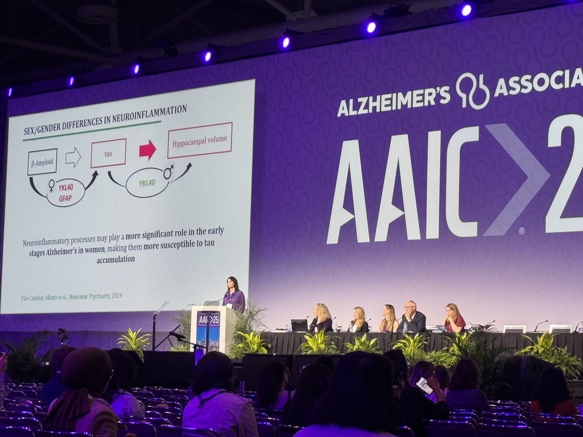 Hamid Sohrabi (Personal Views) (@hamidrsohrabi) on Twitter photo Great presentation on sex differences and cognitive reserve by Dr <a href="/ArenazaEider/">Eider Arenaza-Urquijo</a> , the past chair of the cognitive reserve, resilience and protective factors!
#AAIC25 Great presentation on sex differences and cognitive reserve by Dr <a href="/ArenazaEider/">Eider Arenaza-Urquijo</a> , the past chair of the cognitive reserve, resilience and protective factors!
#AAIC25