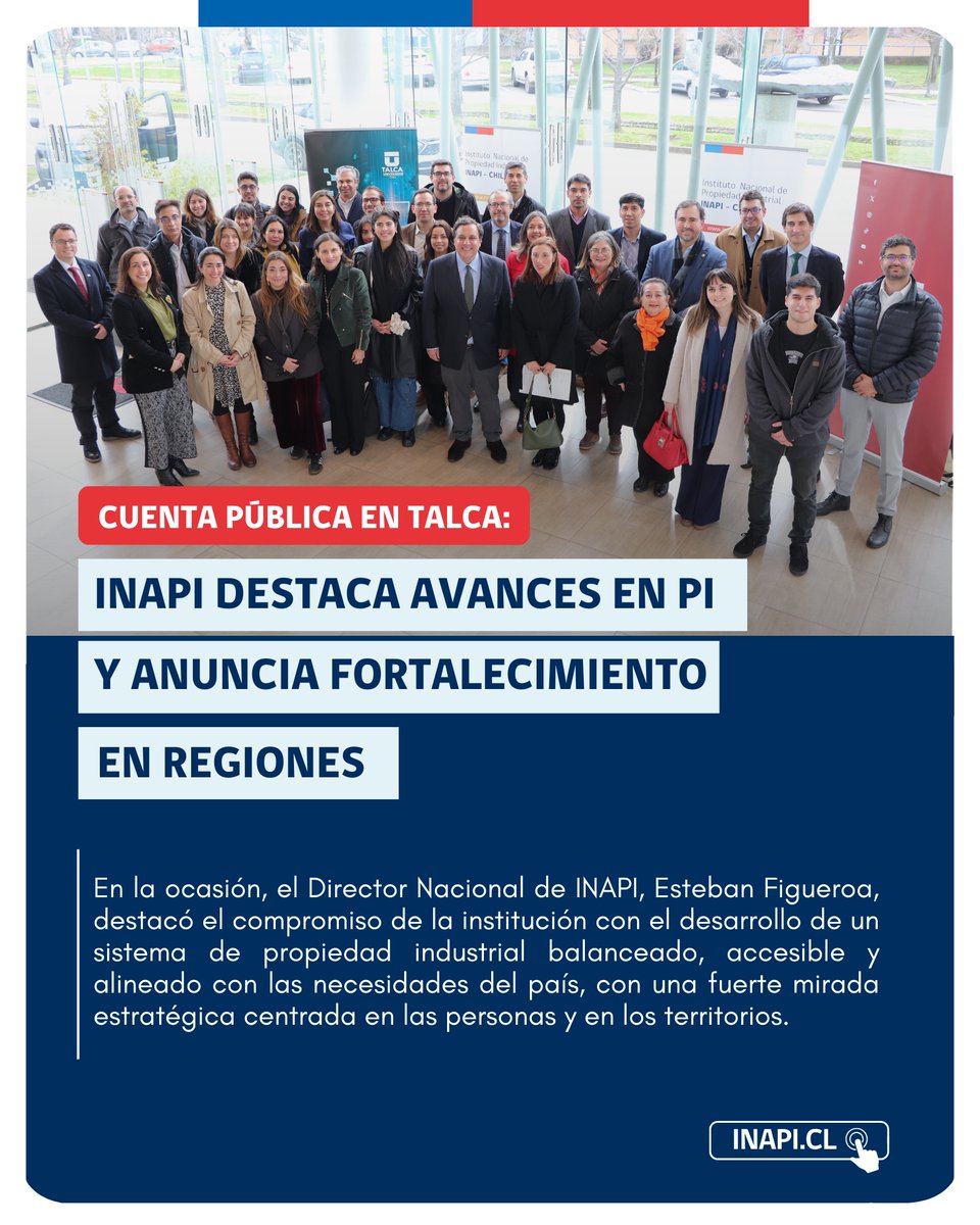 La actividad marcó un hito en materia de descentralización institucional y visibilizó los avances alcanzados por el organismo durante 2024, junto con sus desafíos para el próximo año. 🚀 ✨

🔗 Lee la noticia aquí: inapi.cl/sala-de-prensa…