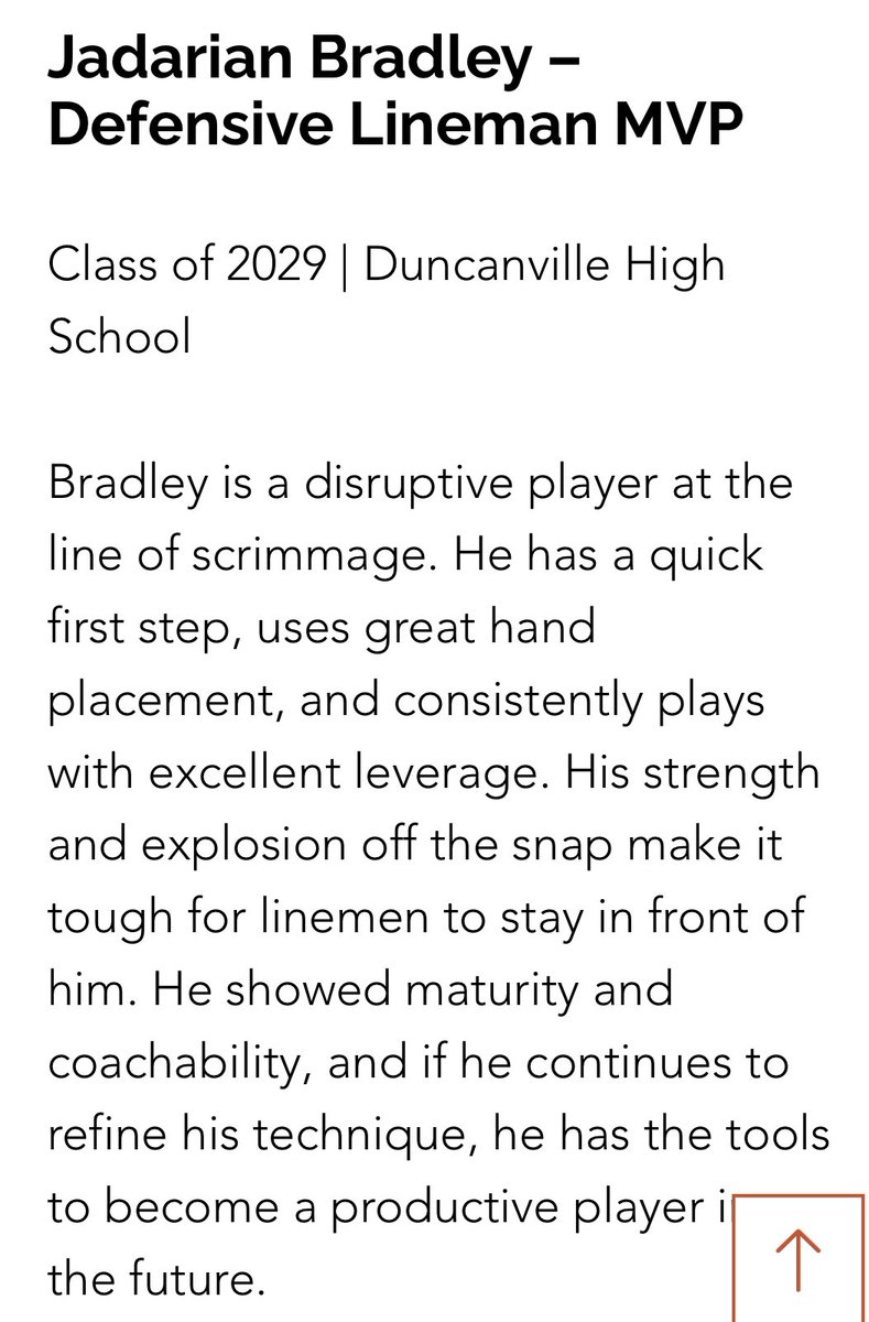 1on1FlexZone's tweet photo. Flex Zone Celina 2025
Jadarian Bradley – DL MVP (2029 | Duncanville HS)
In the trenches, Jadarian Bradley dominated! 🛑💥 With explosive power, great hands, and relentless effort, this young Panther is going to be a problem for years to come. #DLMVP #TrenchWork #DuncanvilleStrong @Coast2Coasttc @Marchen44 @Coach_Grayson21 @EgyptKid5 @IAMEPIC247 @TXTPShow @AthletesEpic @prospects7on7