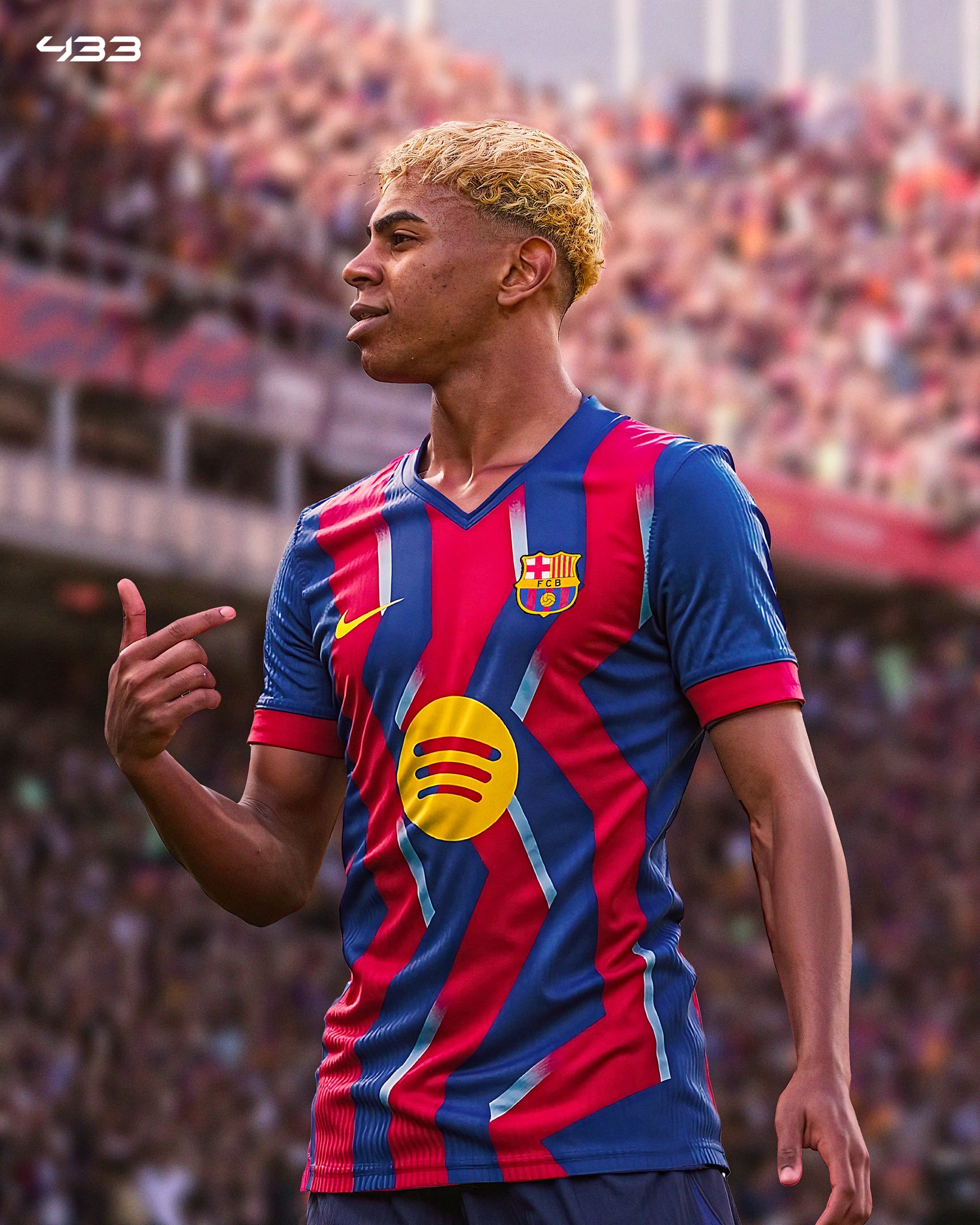 記念グッズ #3 FC Barcelona-Real Madrid PEDRI | UCL Men's third jersey 25/26 FC Barcelona T90