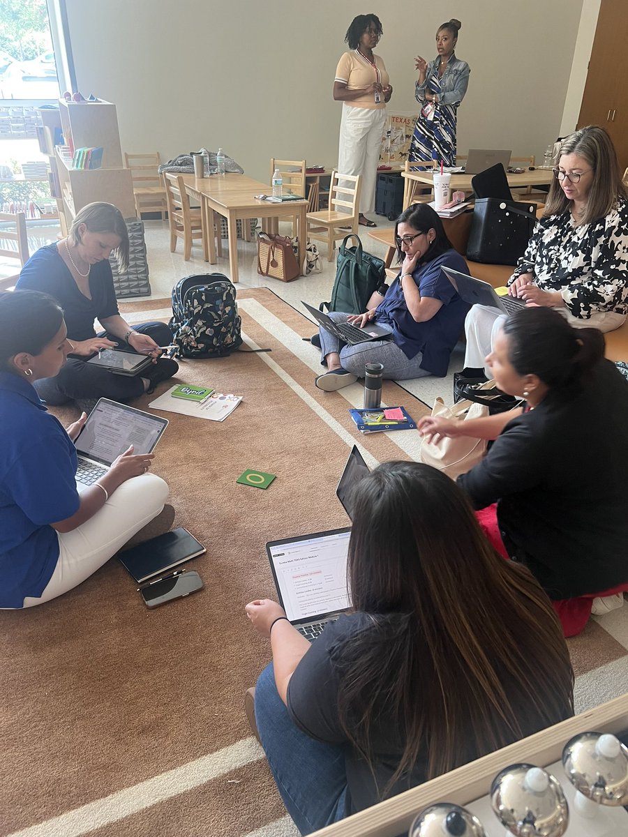 CristiLlamozas's tweet image. #Montessori PD ✅

Today we welcomed guides from all over the district and engaged in a day full of #collaborative planning and meaningful #discussions about how to bridge our #HQIM with Montessori.

Love when I get to share whats been making a difference in my #classroom❤️