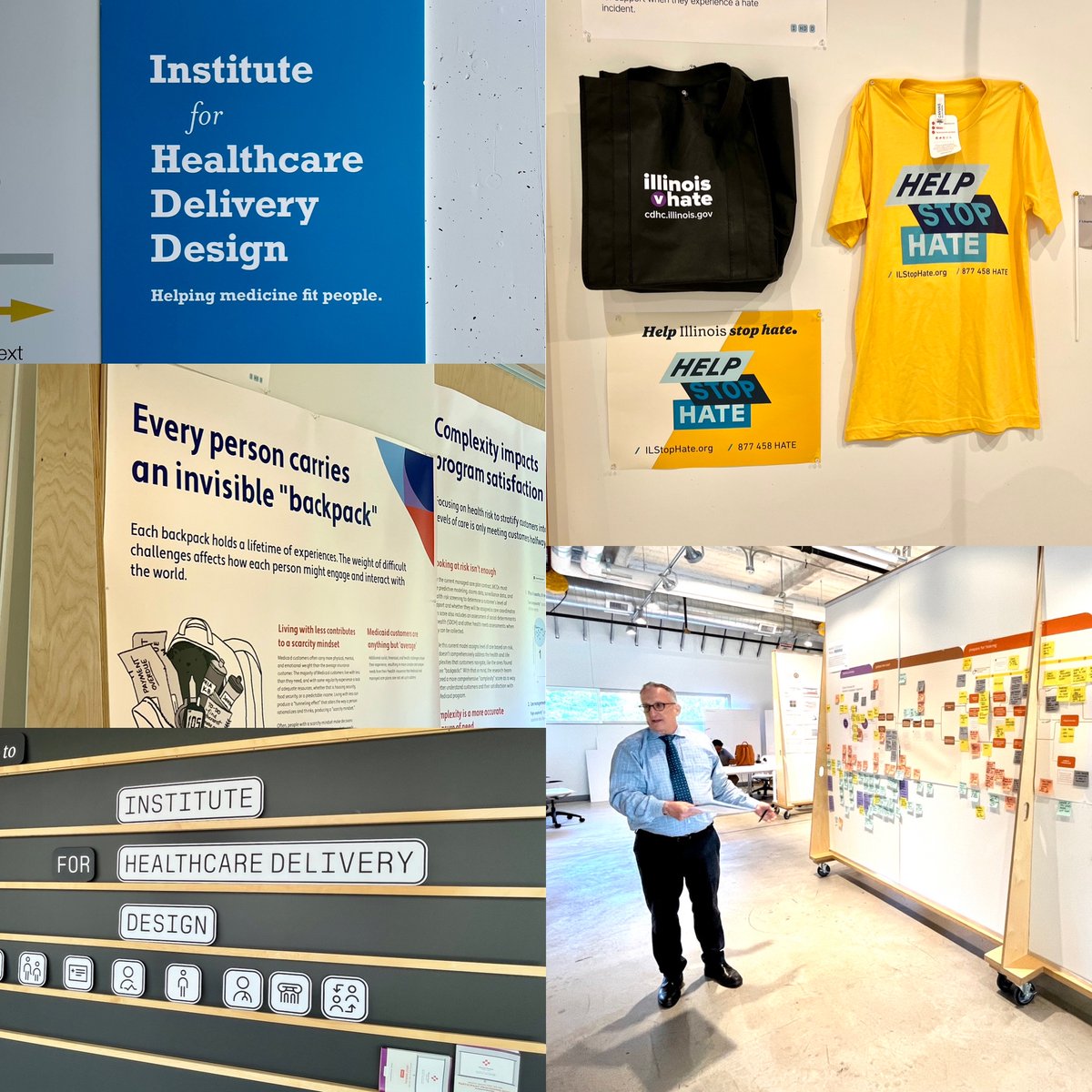 Today, we were privileged to visit the <a href="/UIHealth/">UI Health</a> Institute for Healthcare Delivery Design located in the IMD, a multidisciplinary design‑focused unit within UIC’s health sciences system. 📊 To learn more visit ➡️ ihdd.uic.edu