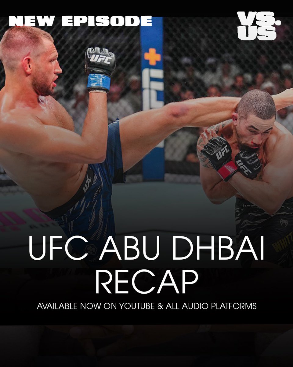 Verse Us with Eric Nicksick (@vsuspod) on Twitter photo UFC Abu Dhabi recap + a wild few weeks in MMA news 👀 <a href="/vsuspod/">Verse Us with Eric Nicksick</a>
Live now youtu.be/vD-GatKdyMY UFC Abu Dhabi recap + a wild few weeks in MMA news 👀 <a href="/vsuspod/">Verse Us with Eric Nicksick</a>
Live now youtu.be/vD-GatKdyMY