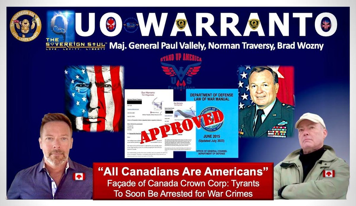 SarahConno95792's tweet image. This LETTER from Norman TRAVERSY needs to go VIRAL 🔥🔥🔥

TODAY's DATE
July 29, 2025

To the Ontario Court of Justice

Norman has proved:
Canada has a FAKE GOVERNOR GENERAL
Canada has a FAKE PM 
Canada Inc is FAKE

DEFACTO CANADA 💣💣💣

QUO WARRANTO 4x's

PLEASE SHARE