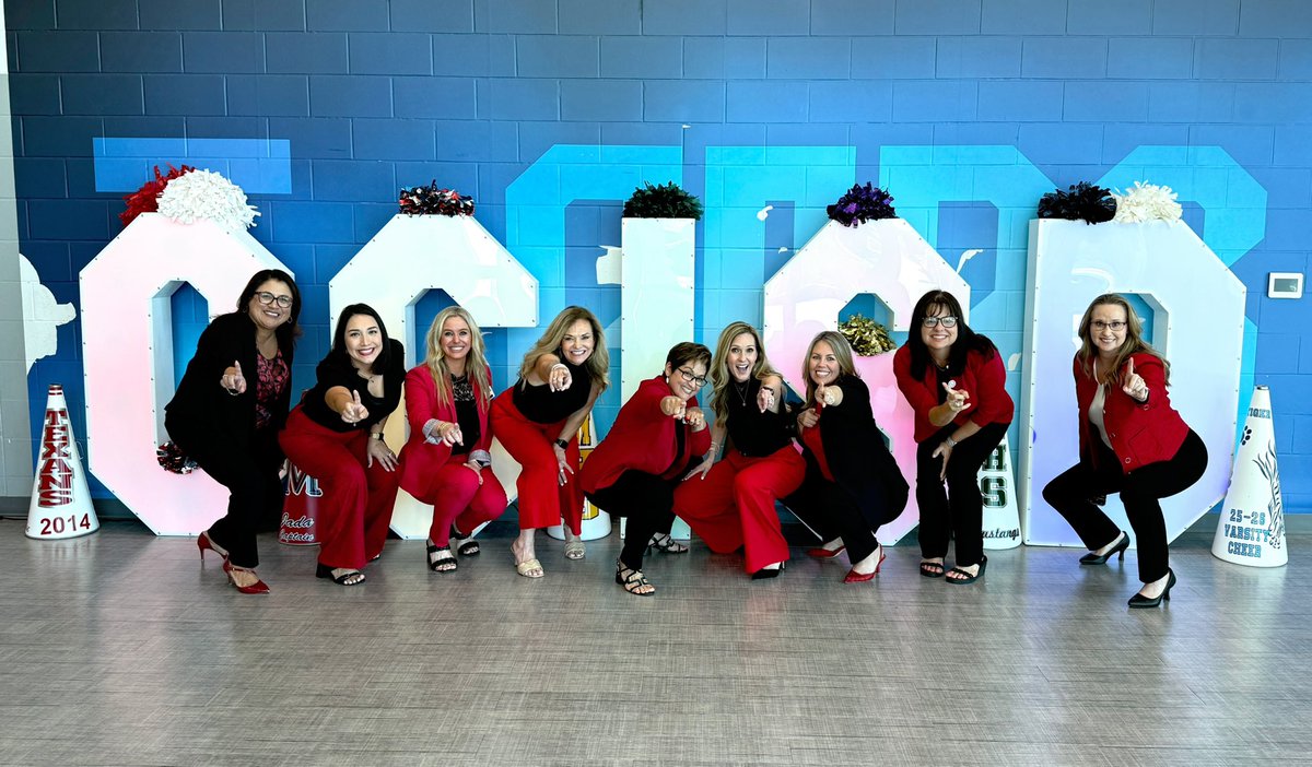 Excited for a great kick off to the new school year with Team <a href="/CCISD/">CCISD</a>! ❤️🤍🖤#unleashyourpotential