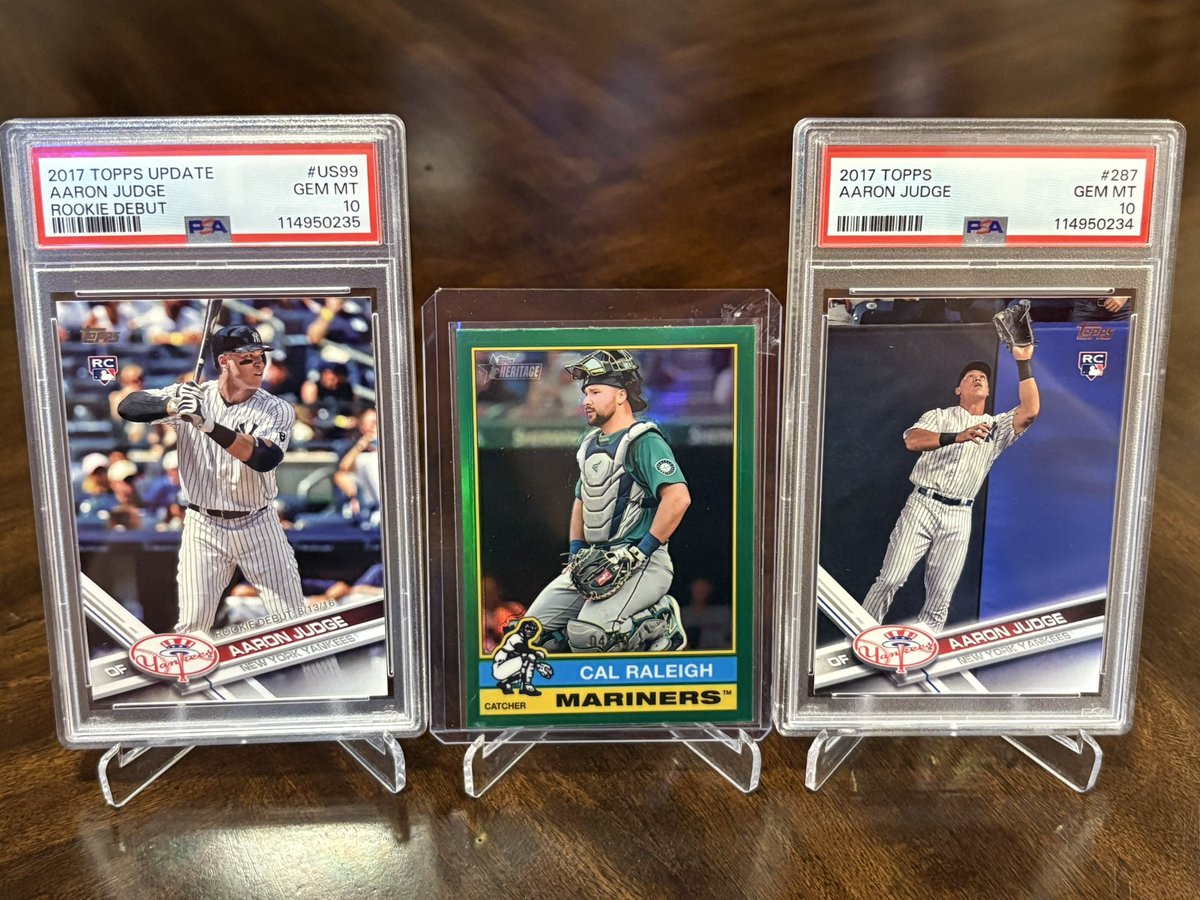 Matt Moczygemba (@mattmoczy) on Twitter photo Little Tuesday Judge mail day courtesy of <a href="/CardsWithChris/">Cards With Chris!</a> and a Big Dumper /99 LCS snag! Little Tuesday Judge mail day courtesy of <a href="/CardsWithChris/">Cards With Chris!</a> and a Big Dumper /99 LCS snag!
