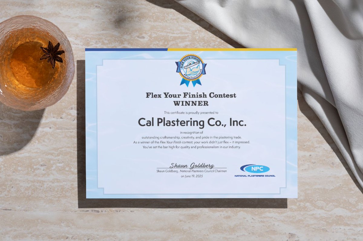 NPC88's tweet image. Introducing the Official #FlexYourFinish Trophy!  Winners of the #FlexYourFinish Contest will take home this custom NPC plaster trowel trophy  We’ll be choosing the best of the best each month to win a FREE conference registration &amp;amp; this beauty.
Flex it. Tag it. Win it.#poolpro