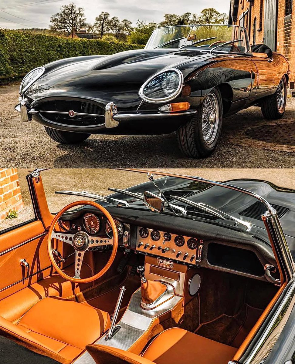 This Jaguar glistens with sensuality, one of the most iconic front ends ever shaped.