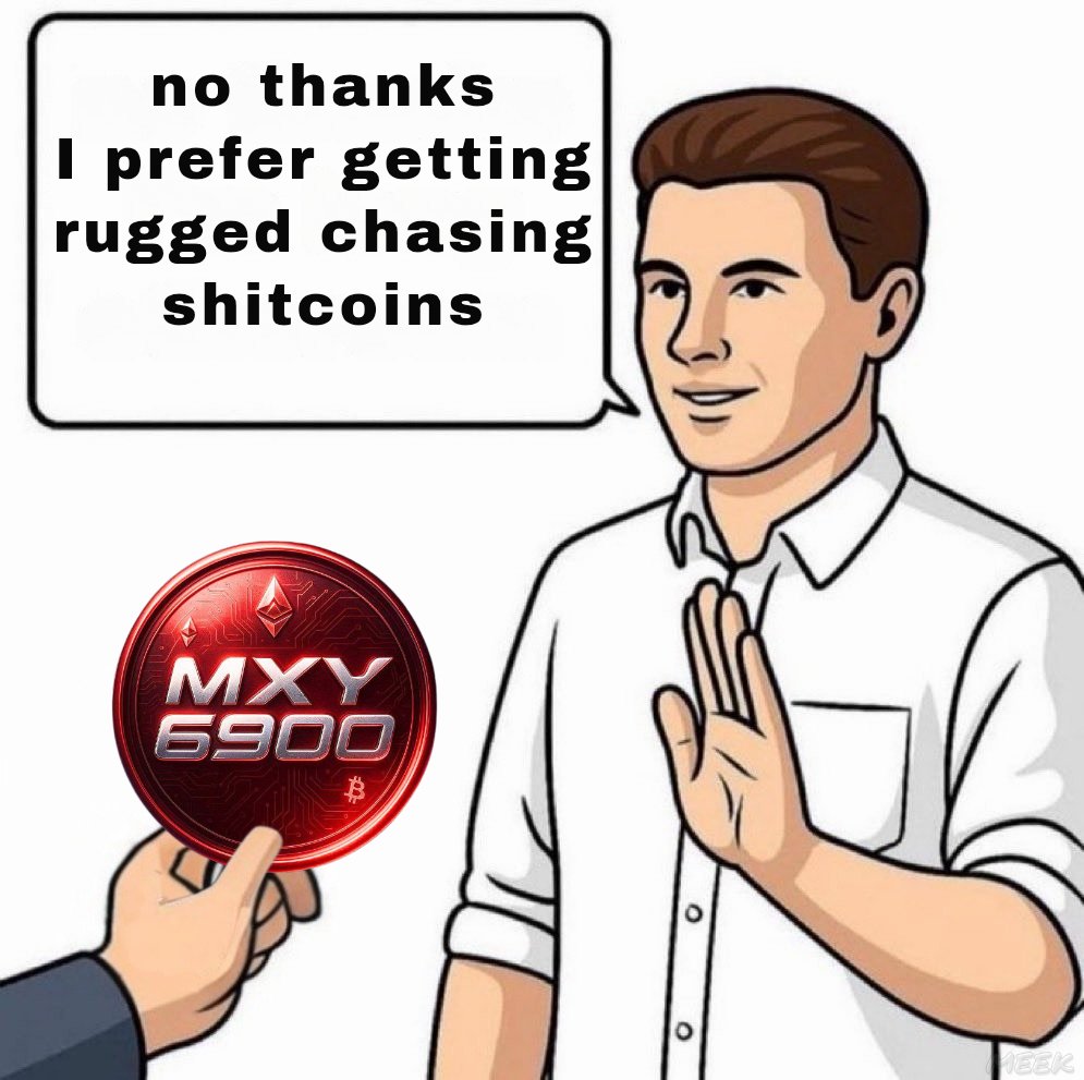 The final evolution of memecoins has arrived. MXY6900 - the first decentralized meme index.

The safest long-term play to ever hit the market. 

Just don't be retarded.