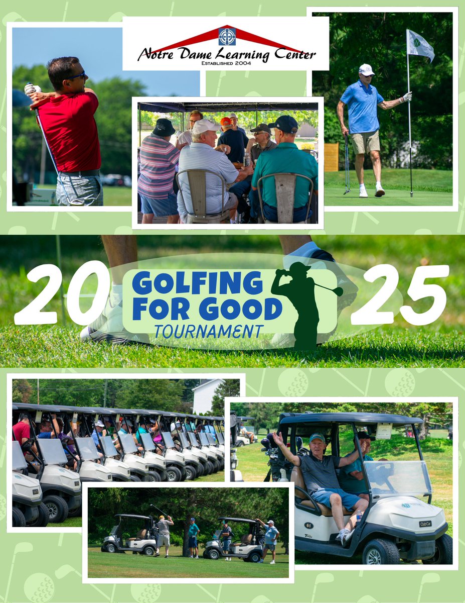 NDLCenter's tweet image. NDLC hosted our annual Golfing for Good Tournament fundraiser- this year was another incredible success! We couldn’t have asked for a more perfect day or a more amazing group of people to share it with. Thank you to everyone who participated!
Read more at: ndlcenter.org/2025golfingfor…