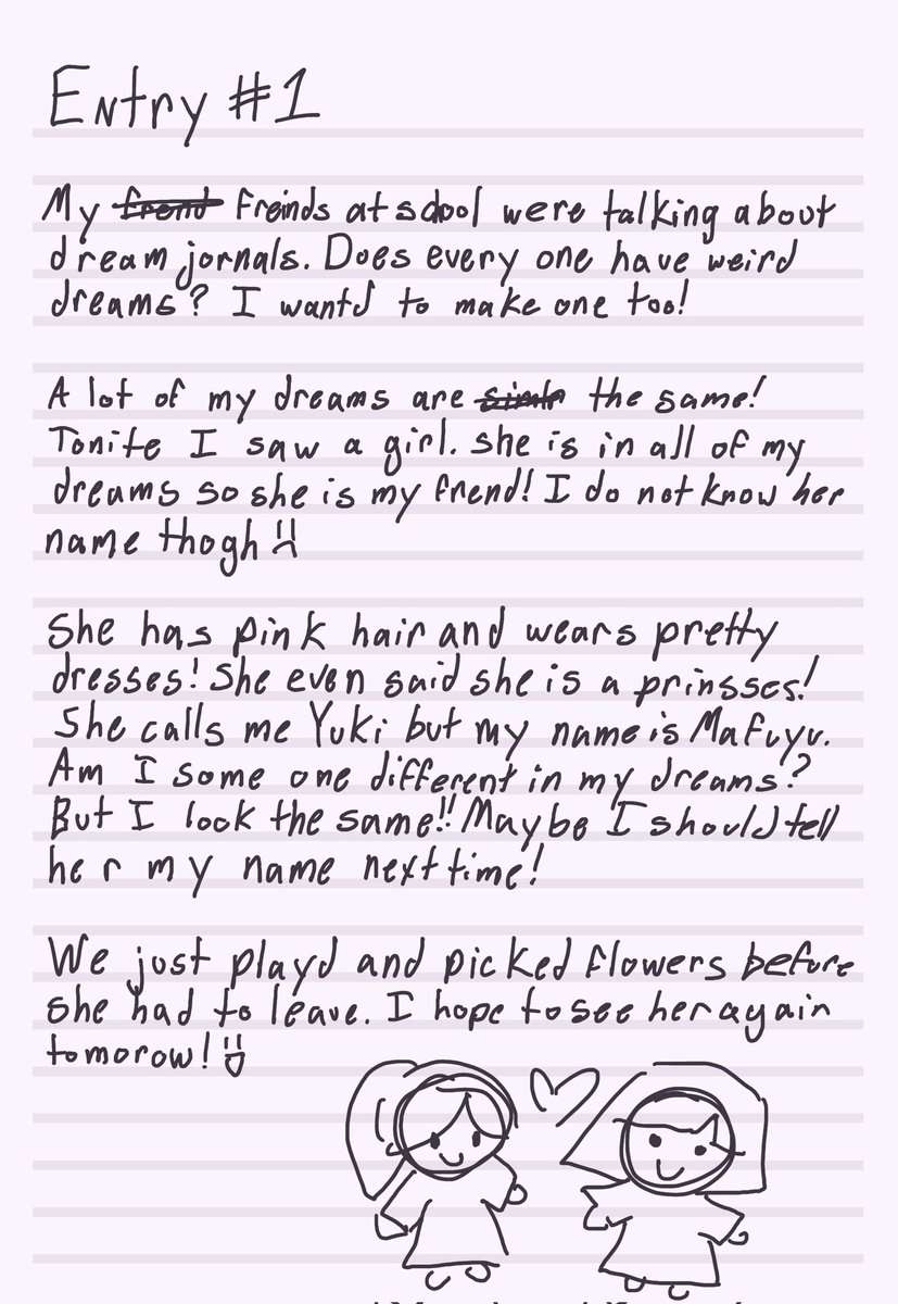 [Dream Journal Entry]

❄️ Age 6