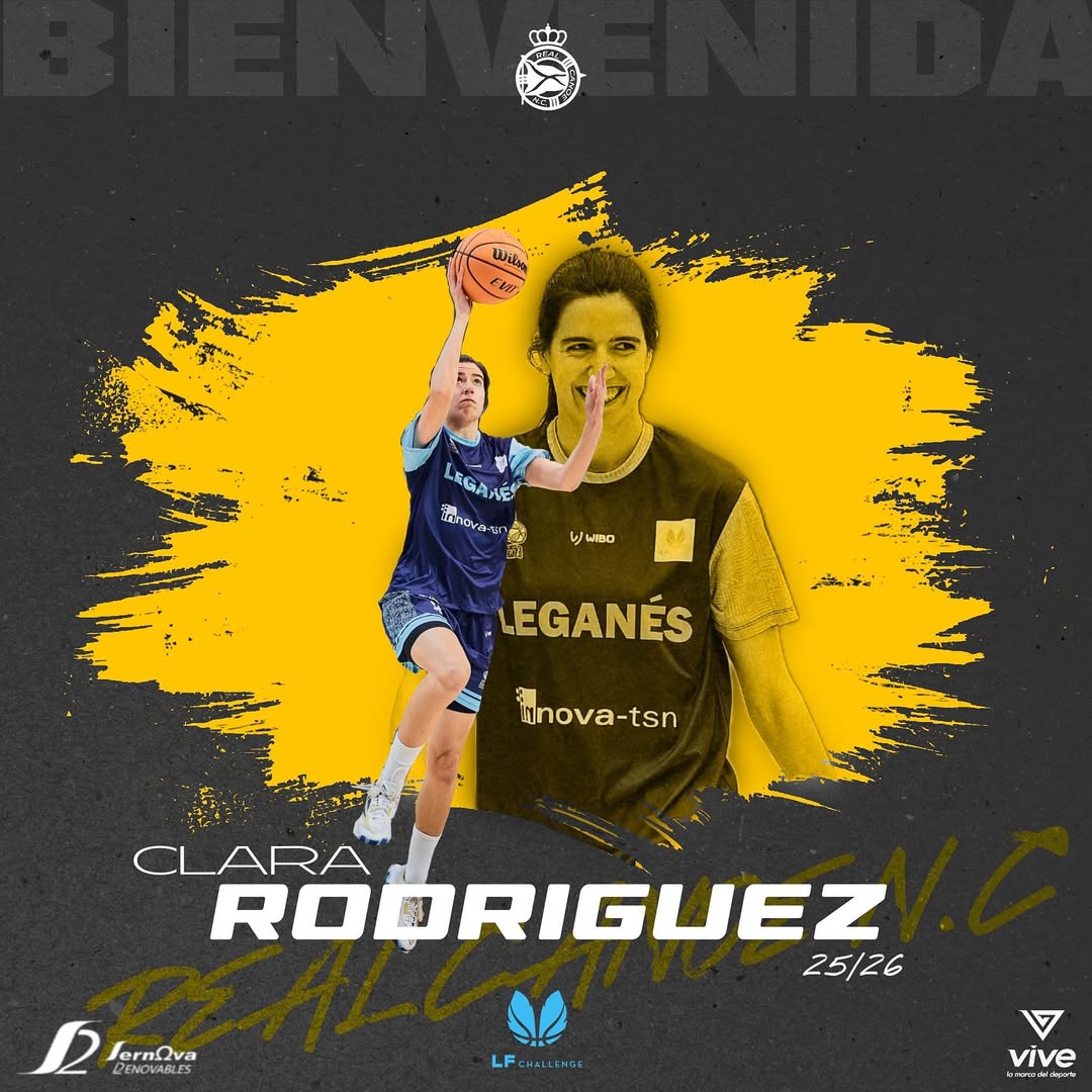 🚨 Mercado #LFChallenge: Clara Rodríguez (<a href="/ClaraRod9/">Clara Rodriguez</a>) completa la plantilla del Sernova R. <a href="/realcanoe/">Real Canoe NC</a> 

▶️ Posee una alta capacidad para leer el juego y una intensa presión defensiva

🗓️  1996 | 📏 1,84 m.
⛹️ Ala pívot | 🌍 Española

📝 Más información ⬇
feb.es/2025/7/29/balo…