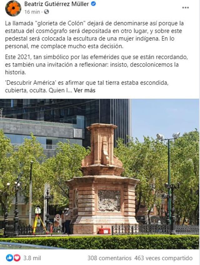 Vivirá en Madrid España, con su hijo, pero unos Doritos atrás, en septiembre de 2021, Beatriz Gutierrez aplaudía y promocionaba la decolonización.

Bien dicen: “Más pronto cae un hablador, que un cojo.”