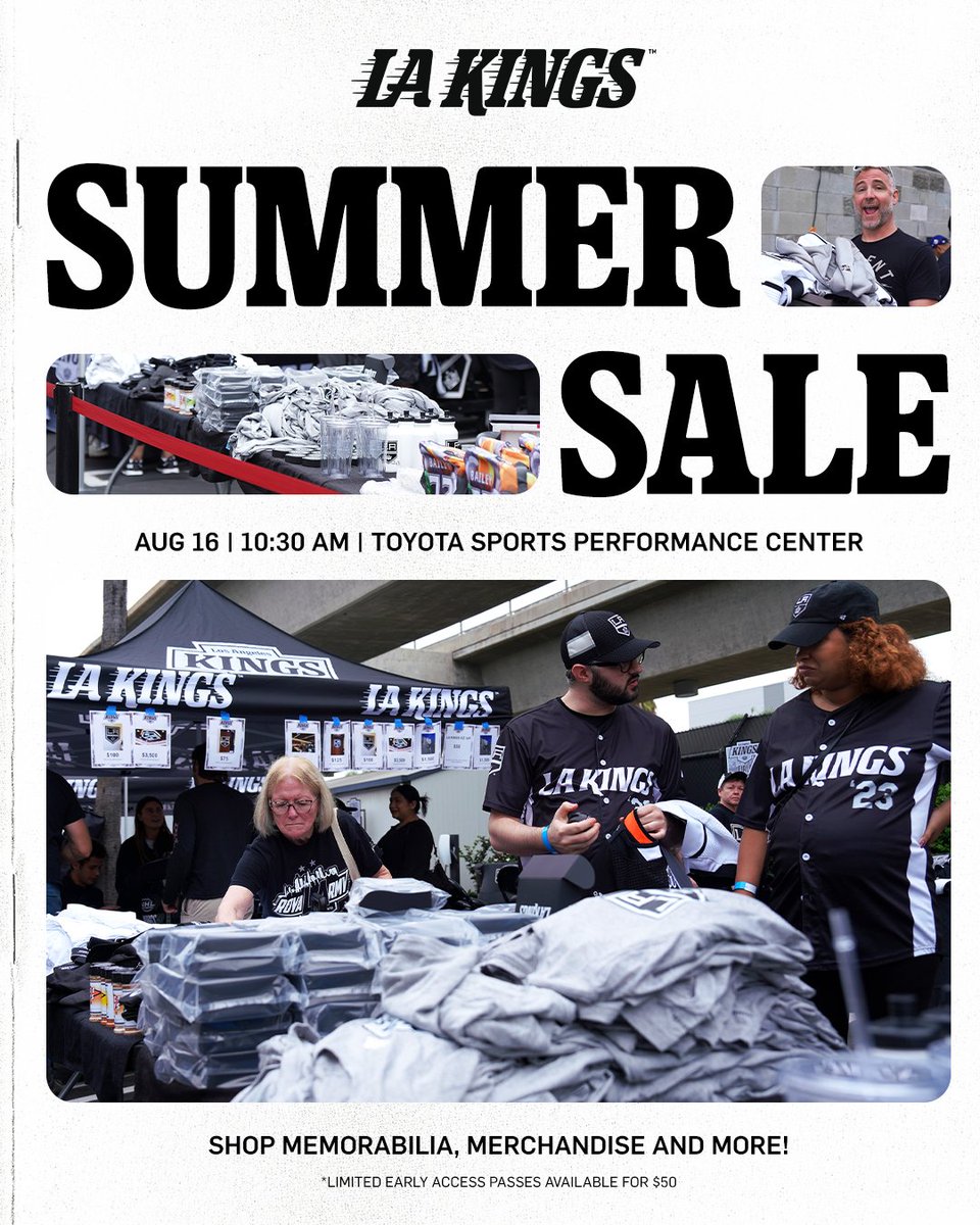 It's that time of year again ☀️

Shop for game-used memorabilia, pro-stock gear and other specialty apparel at our annual summer sale! 

📲 bit.ly/46yi0KN
