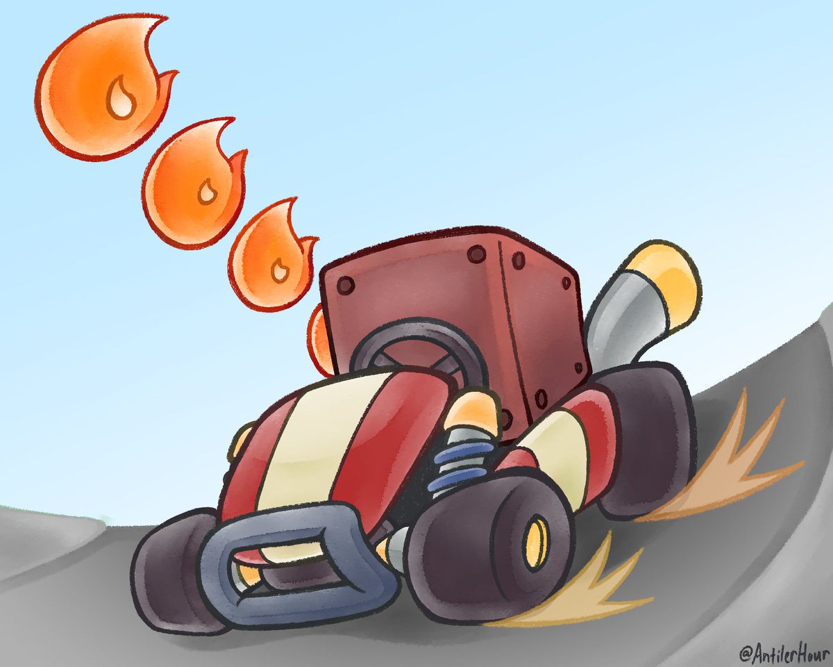 Fire Bar || Mario Kart World