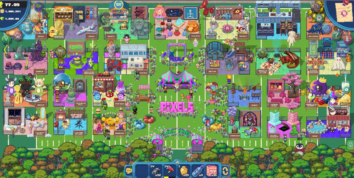 GeloBongs's tweet image. Incredible showcase of UGCs in @pixels_online right now. What a cool event to appreciate the talented creators.

Hard to pick a fave, but I gotta give it to Homeless Barney, love the octopus, and the sea dragon. I&apos;m surprised it&apos;s my first time seeing his works.

#PixelsUGCFair