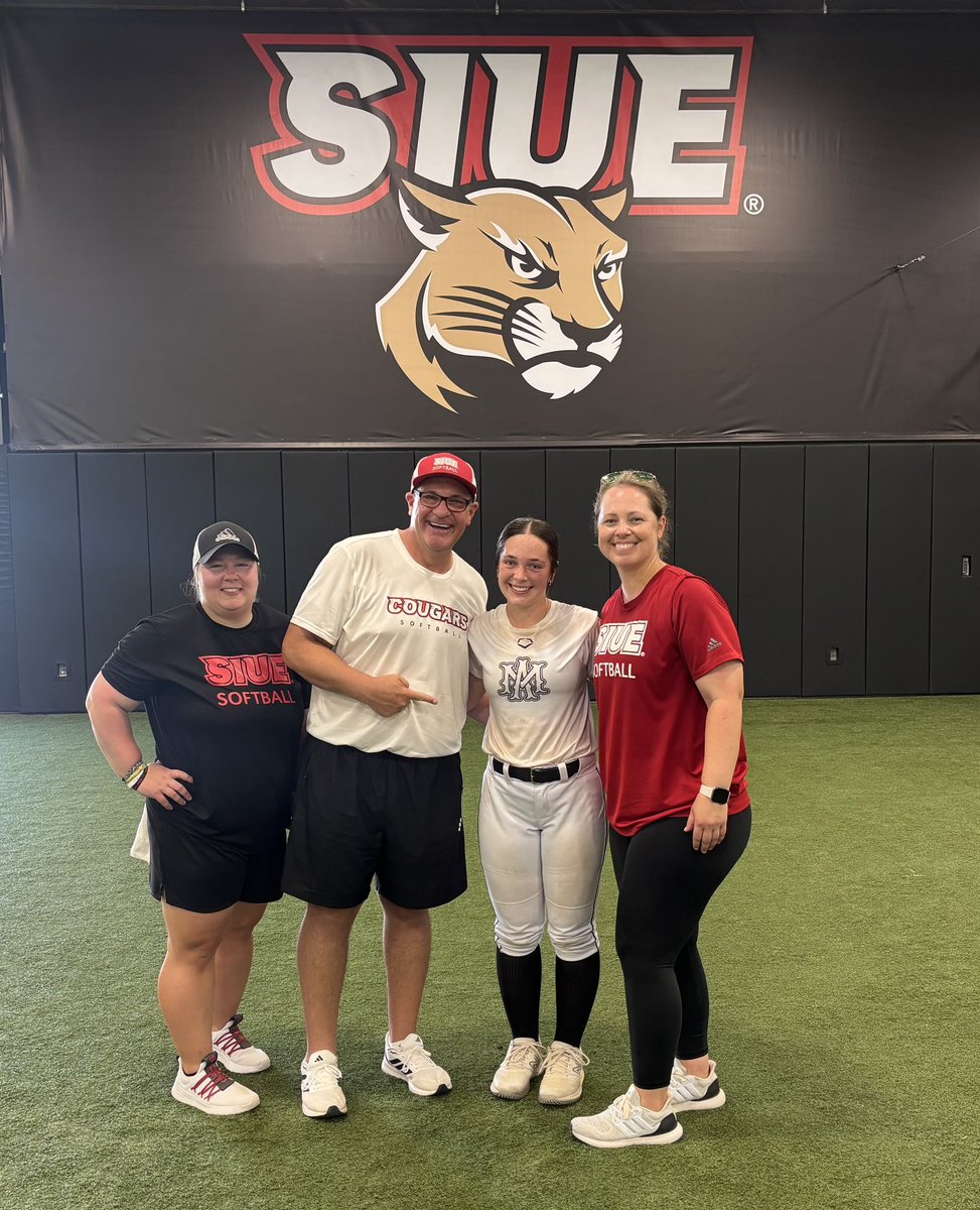 Thank you <a href="/CoachSorden/">Ben Sorden</a>  and staff for a great camp at <a href="/SIUESB/">SIUE Softball</a> today. 
I had a great time and loved learning from the coaches. 
<a href="/AMWicksGold2026/">Athletics Mercado 2026 Gold- Wicks</a>